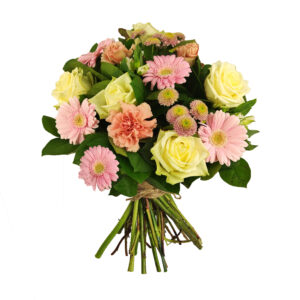 Boeket in roze en wit