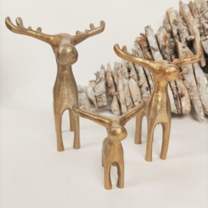 Kerstversiering rendieren goud Kerstversiering rendieren goud