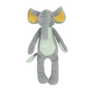 Knuffel olifant grijs